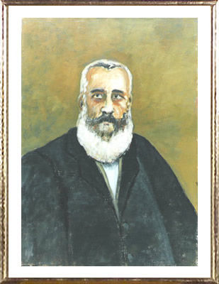 Hombre con barba blanca