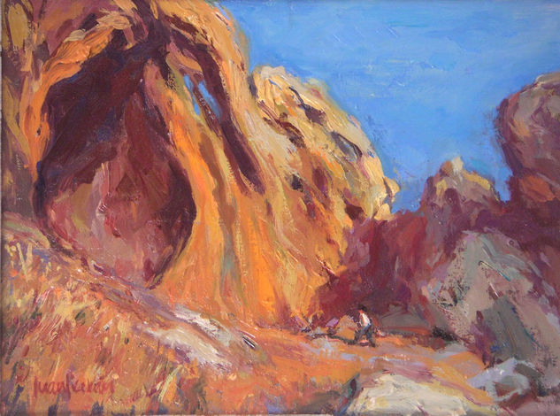 La encantada (cueva) Oil Canvas Landscaping