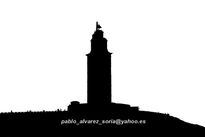 Torre de hercules b&w