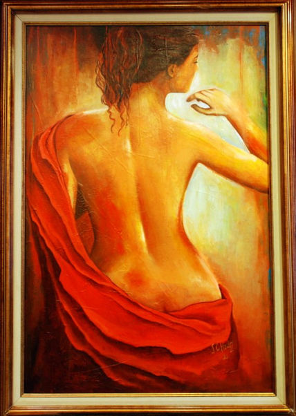 Mujer con manton