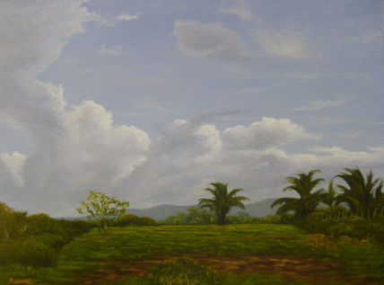 Paisaje en Azul II