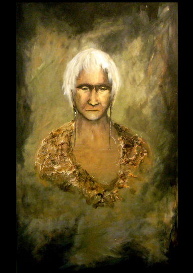 identidad perdida Oil Canvas Portrait