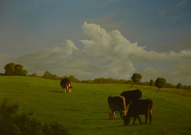 Paisaje con Vacas 