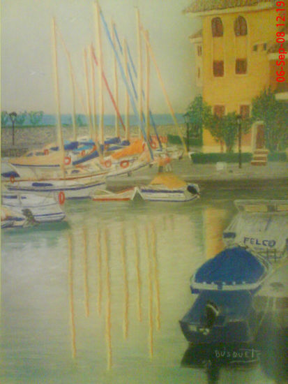 Port Saplaya Pastel Paper Landscaping