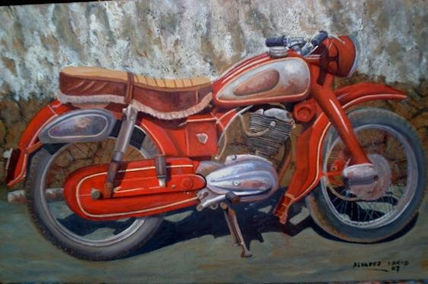 Moto roja