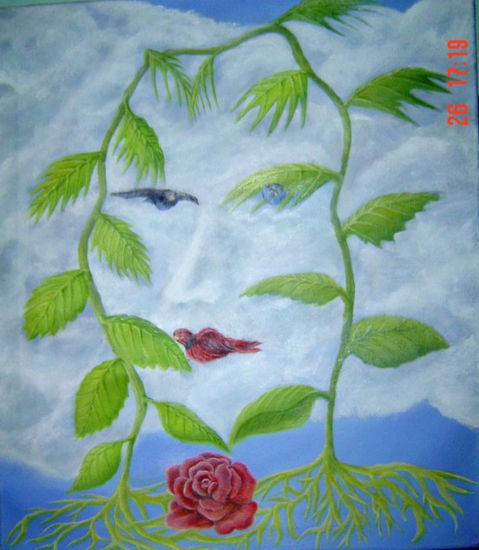 Madre Naturaleza Oil Canvas