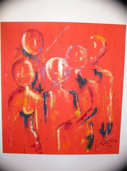 FIGURAS Oil Canvas Figure Painting