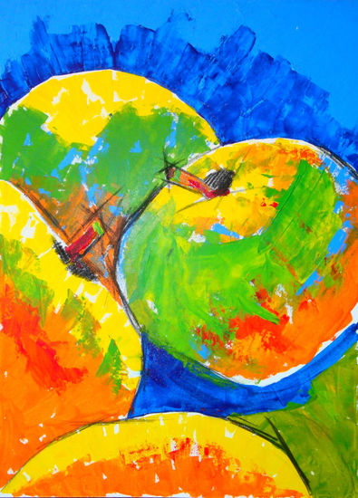 manzanas Acrylic Canvas Still Life Paintings