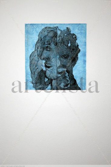 Homenaje II Etching Process