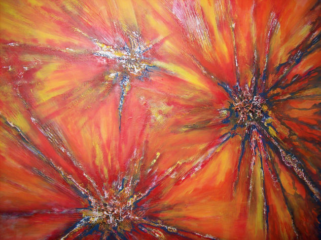 Fuegos artificiales Acrylic Canvas Others