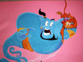 mural en dormitorio niño