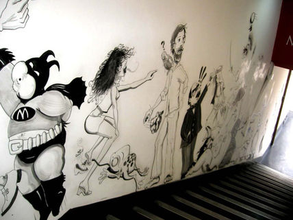 Murales escuela de...