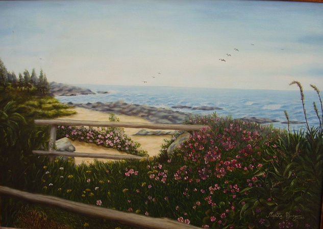 Playa de los Poemas Oil Canvas Landscaping