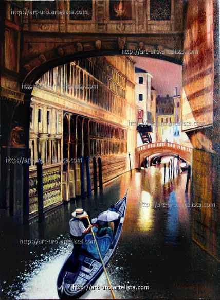 Pintura gondola de...