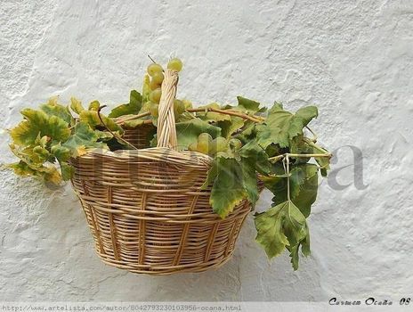 Cesta de Uvas Moscatel