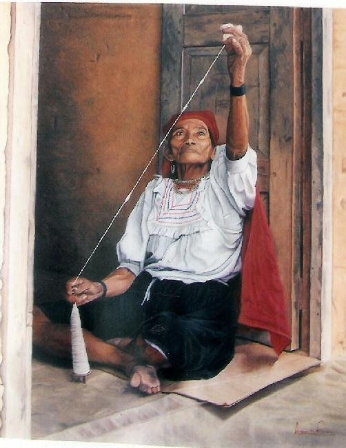 mujer ilandera