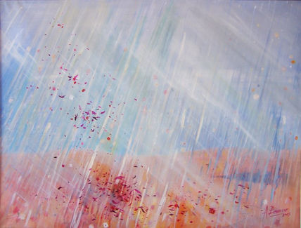 Lluvia de flores III