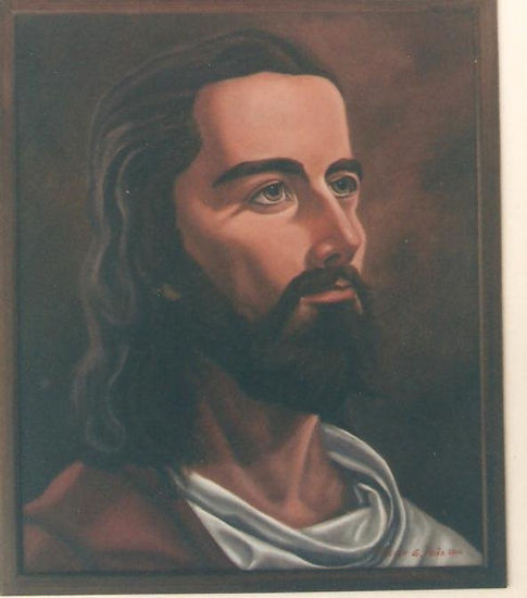 JESUS Oil Canvas Portrait