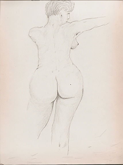 Desnudo de espaldas 2