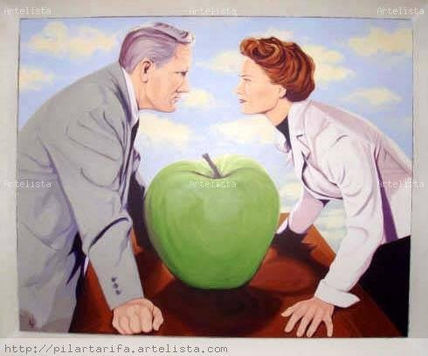 La manzana de la...