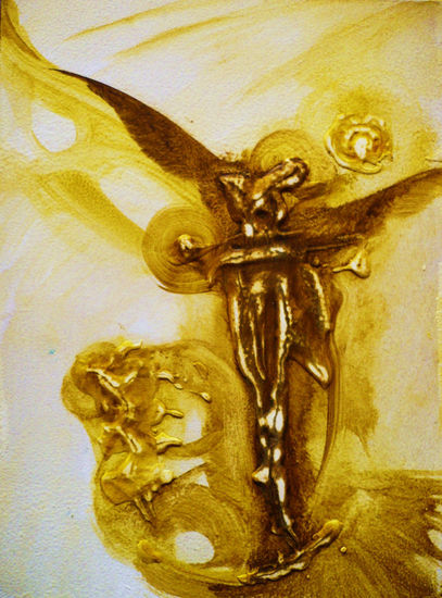 ANGEL SOLAR Oil Canvas Others