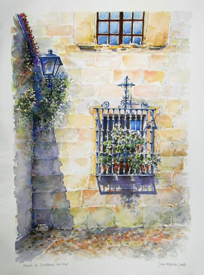 Santillana del Mar, rincón Watercolour Paper Others