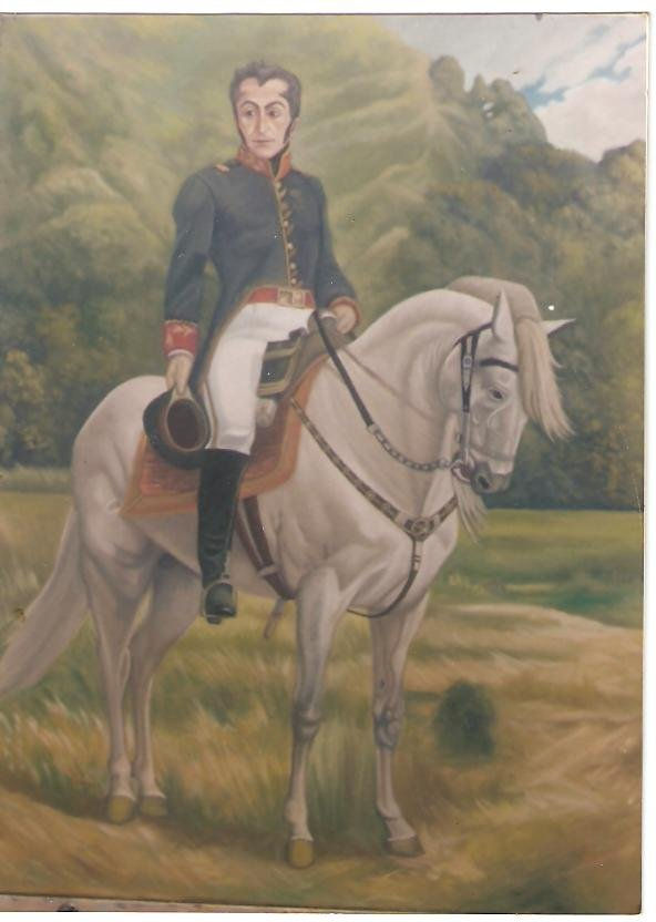 ECUESTRE DE SIMON BOLIVAR.