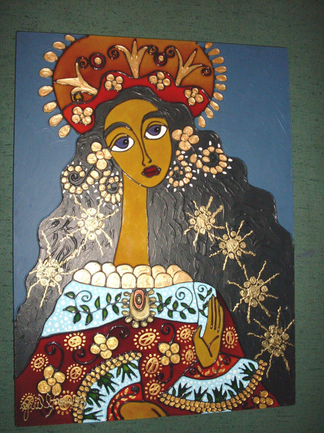 Virgen Colonial Cusqueña