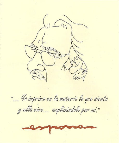 Auto-Caricatura de Vicente de Espona Others