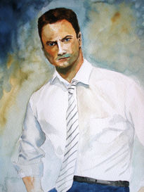 Retrato de Gary Sinise