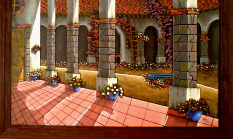 Cuadros tallados en madera