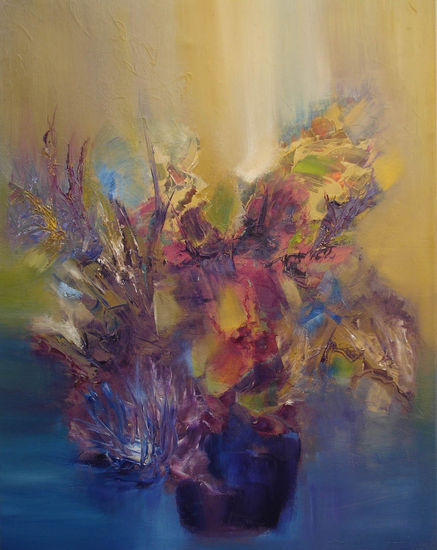 Espíritu Germinal Oil Canvas Floral Painting