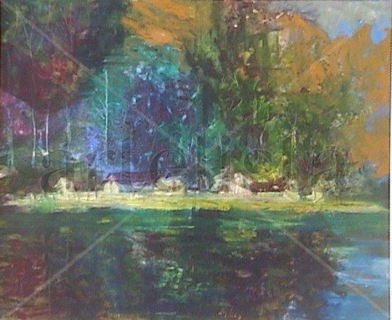 Neusa 2 Oil Canvas Landscaping