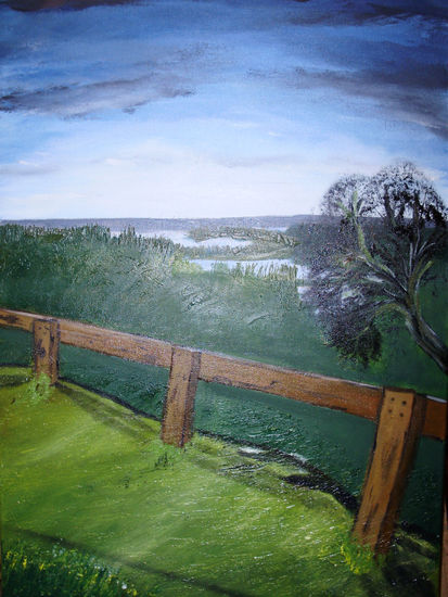 Desde el mirador Oil Canvas Landscaping