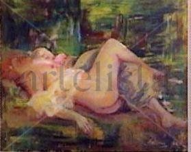 Extasis Oil Canvas Nude Paintings