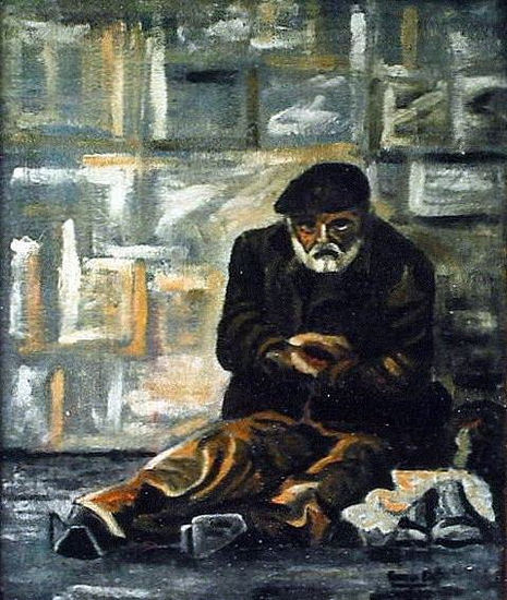 NON SÓÑA MAIS QUE CANDO DURME Oil Canvas Figure Painting