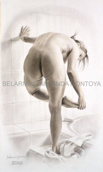 Serie-baño de luz Óleo Lienzo Desnudos