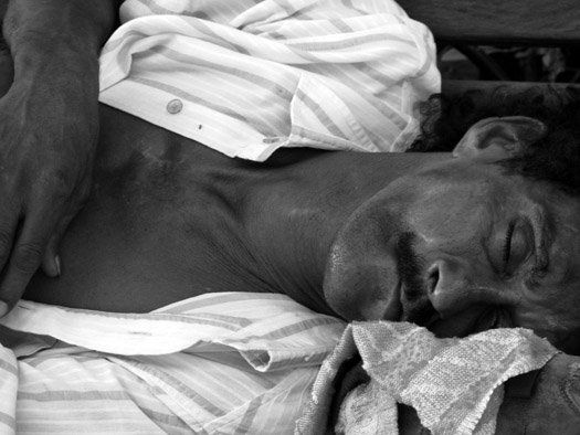 Siesta Portrait Black and White (Digital)