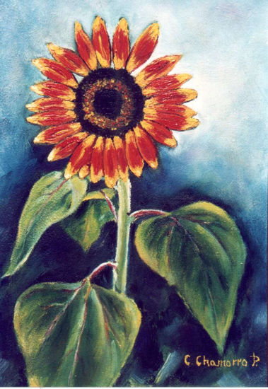 JIRASOL Oil Canvas Floral Painting