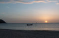 Atardecer en playa Zaragoza. Isla Margarita Venezuela