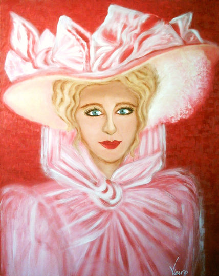 Dama de rosa