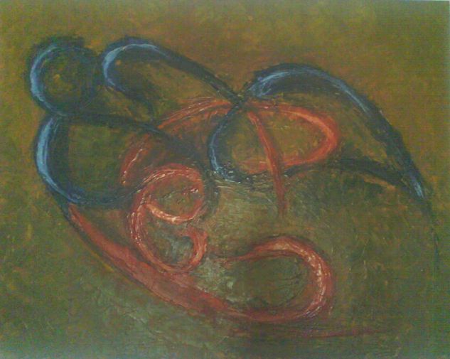 expresion bipose Others Panel Figure Painting