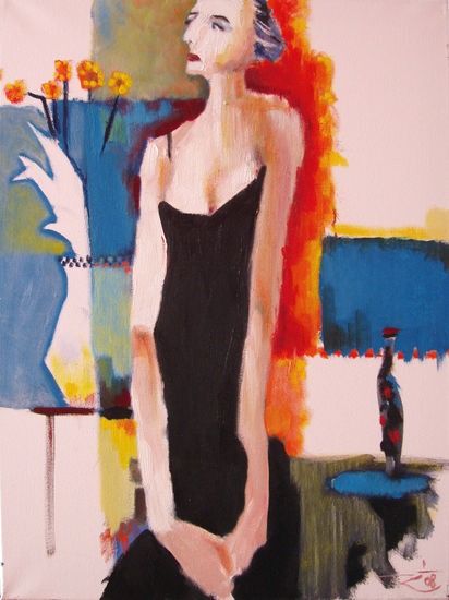 Tamara Oil Canvas Figure Painting