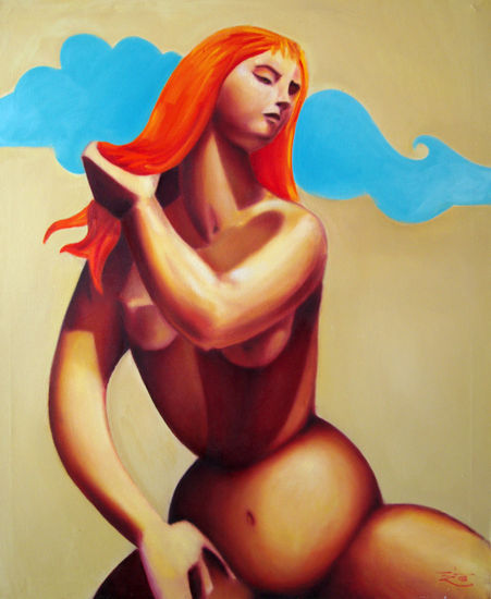 La bruja de Carcaixent Oil Canvas Figure Painting