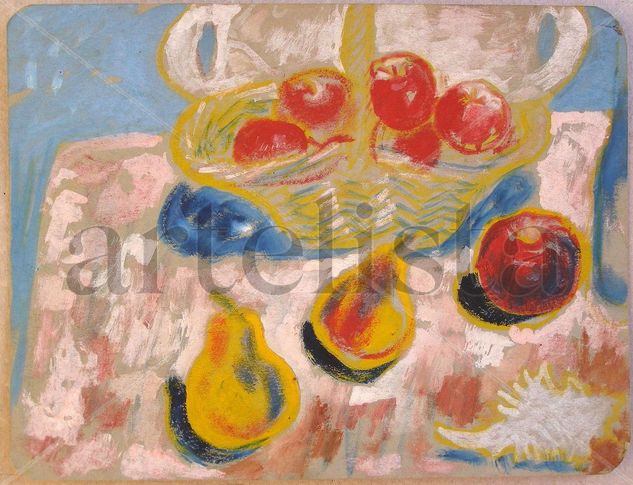 manzanas y peras Oil Canvas Landscaping