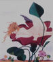 mujer flor
