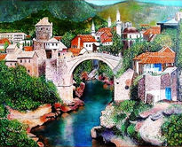 The old city of Mostar