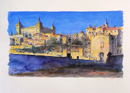 Toledo, atardecer