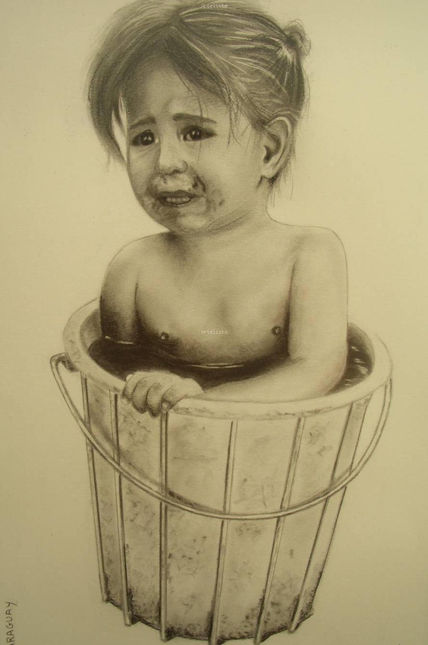 Retrato niña Paraguay