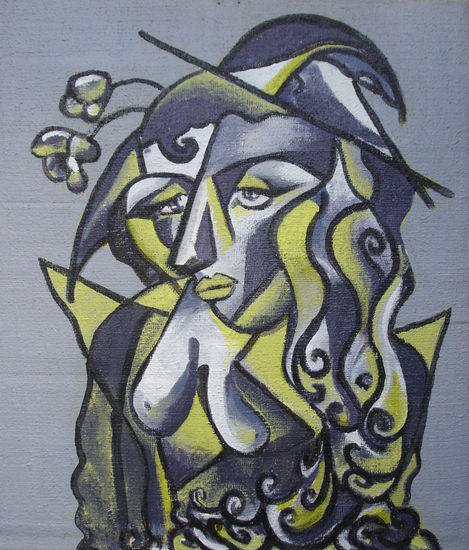 mujer de sombrero 